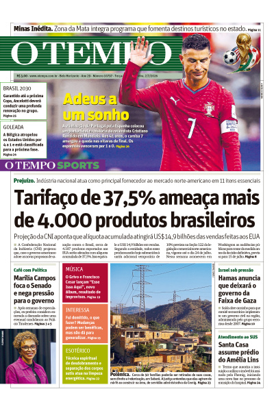 O TEMPO - Edição de 7 de Julho de 2026