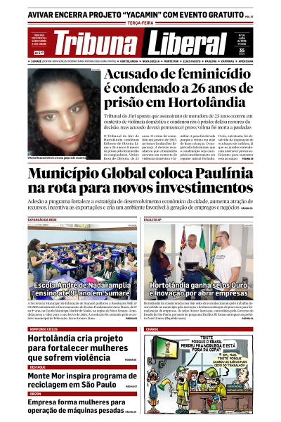 Tribuna Liberal - Edição de 7 de Julho de 2026