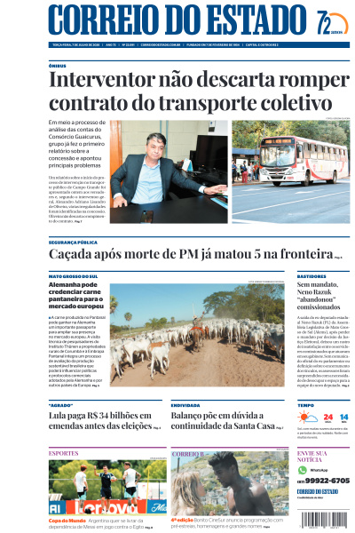 Correio do Estado - Edição de 07 de Julho de 2026