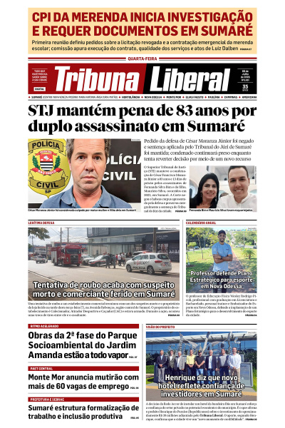 Tribuna Liberal - Edição de 8 de Julho de 2026