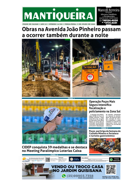 Mantiqueira - Edição de 08 de Julho de 2026