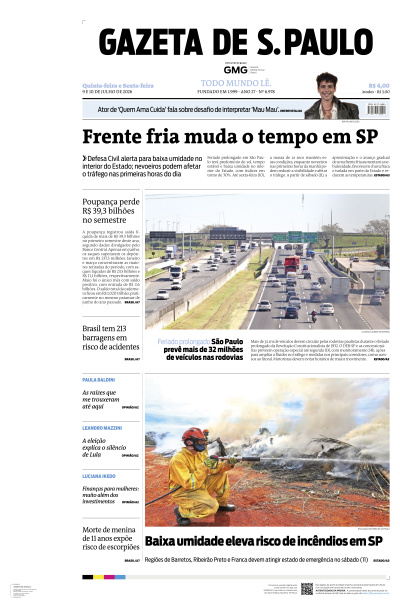 Gazeta de S. Paulo - Edição de 09 de Julho de 2026