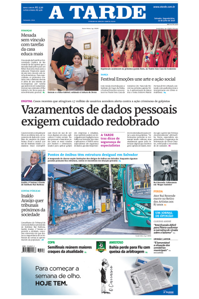 A TARDE - Edição de 13 de Julho de 2026