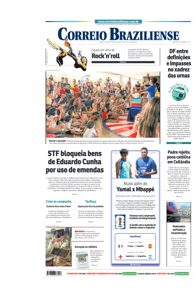 Correio Braziliense - Edição de 13 de Julho de 2026
