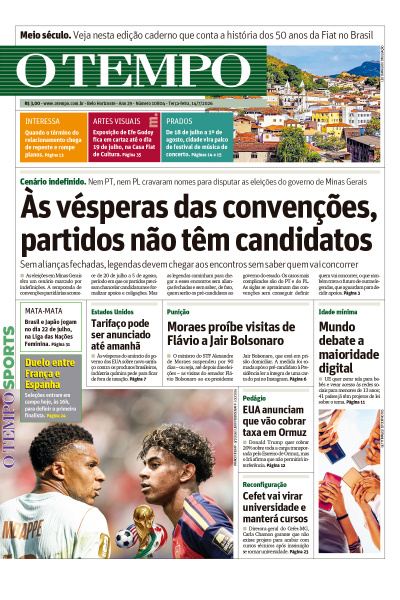 O TEMPO - Edição de 14 de Julho de 2026