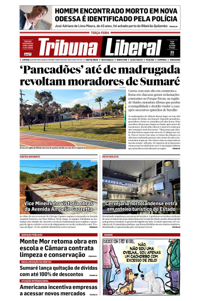 Tribuna Liberal - Edição de 14 de Julho de 2026