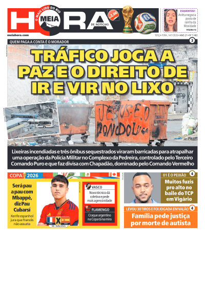 MEIA HORA - Edição de 14 de Julho de 2026