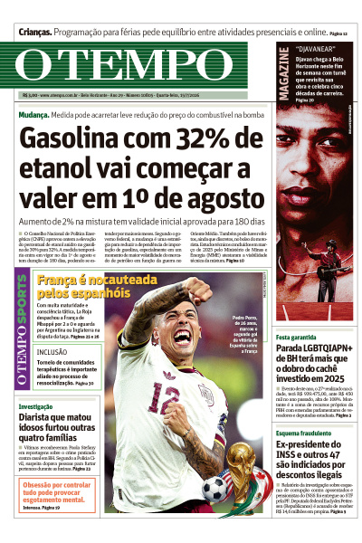 O TEMPO - Edição de 15 de Julho de 2026