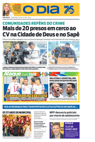 O DIA - Edição de 15 de Julho de 2026