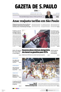 Gazeta de S. Paulo - Edição de 15 de Julho de 2026