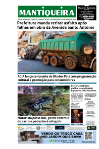 Mantiqueira - Edição de 16 de Julho de 2026