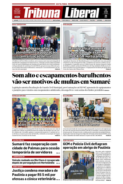Tribuna Liberal - Edição de 17 de Julho de 2026