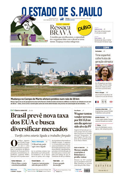 Estadão - Edição de 18 de Julho de 2026