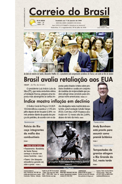 Correio do Brasil - Edição de 18 de Julho de 2026