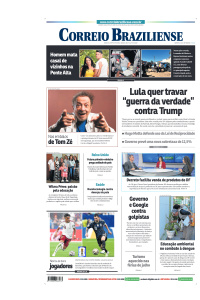 Correio Braziliense - Edição de 18 de Julho de 2026