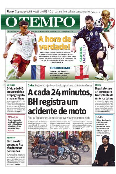O TEMPO - Edição de 18 de Julho de 2026