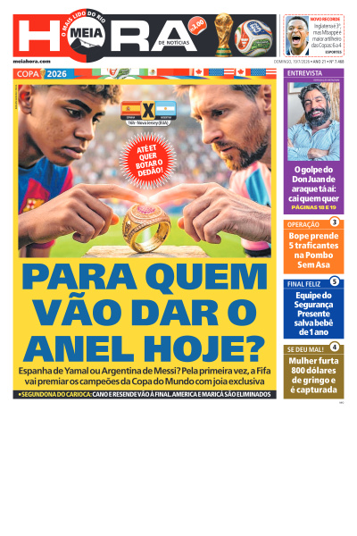 MEIA HORA - Edição de 19 de Julho de 2026