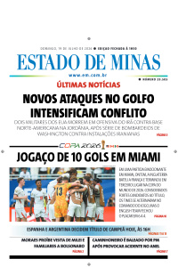 Estado de Minas - Edição de 19 de Julho de 2026