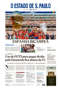 Estadão - Edição de 20 de Julho de 2026