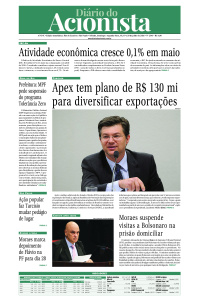 Diário do Acionista - 18 a 20 de julho de 2026