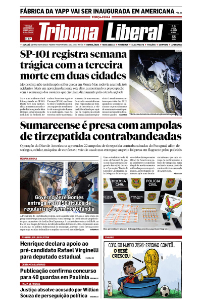 Tribuna Liberal - Edição de 21 de Julho de 2026