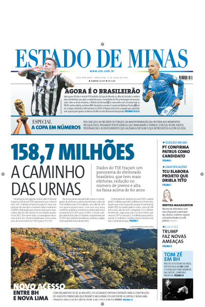 Estado de Minas - Edição de 21 de Julho de 2026