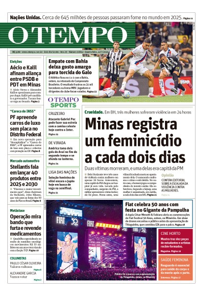 O TEMPO - Edição de 22 de Julho de 2026