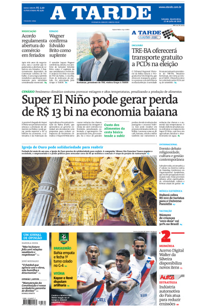 A TARDE - Edição de 22 de Julho de 2026