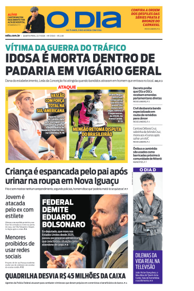 O DIA - Edição de 22 de Julho de 2026