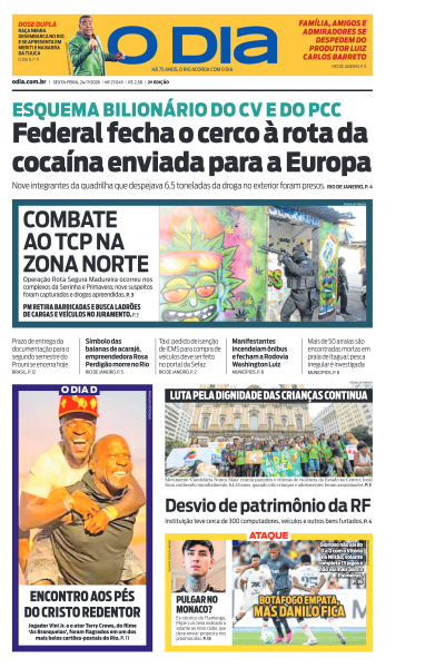 O DIA - Edição de 24 de Julho de 2026