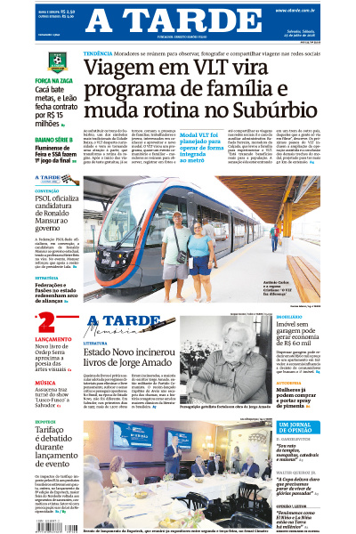 A TARDE - Edição de 25 de Julho de 2026