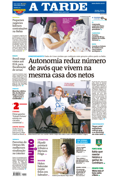 A TARDE - Edição de 26 de Julho de 2026