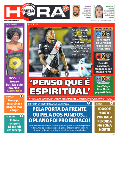 MEIA HORA - Edição de 26 de Julho de 2026