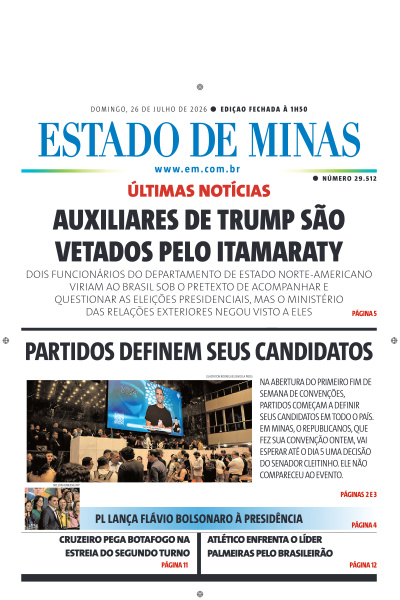 Estado de Minas - Edição de 26 de Julho de 2026