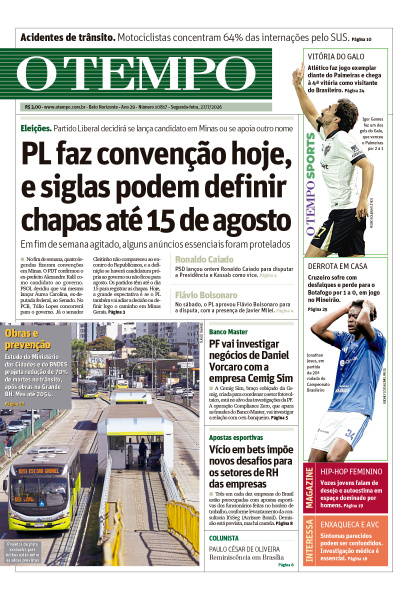 O TEMPO - Edição de 27 de Julho de 2026