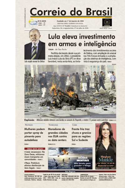 Correio do Brasil - Edição de 27 de Julho de 2026