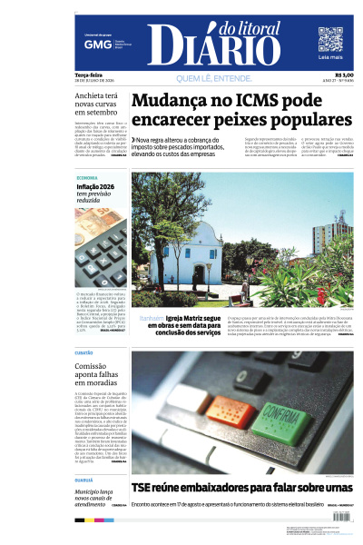 Diário do Litoral - Edição de 28 de Julho de 2026