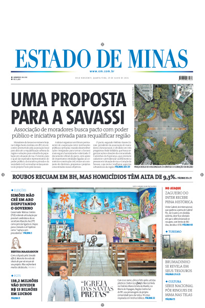 Estado de Minas - Edição de 29 de Julho de 2026