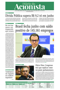 Diário do Acionista - 30 de julho de 2026