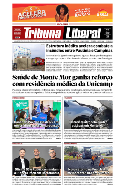 Tribuna Liberal - Edição de 07 de Agosto de 2026