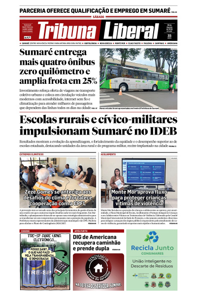 Tribuna Liberal - Edição de 08 de Agosto de 2026