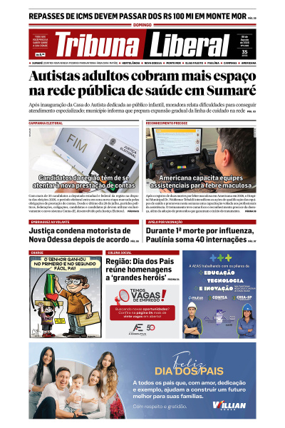 Tribuna Liberal - Edição de 09 de Agosto de 2026
