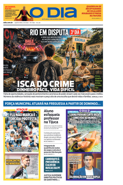 O DIA - Edição de 12 de Agosto de 2026
