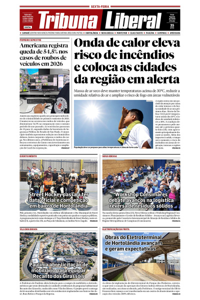 Tribuna Liberal - Edição de 14 de Agosto de 2026