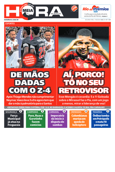 MEIA HORA - Edição de 17 de Agosto de 2026