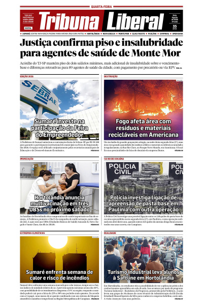 Tribuna Liberal - Edição de 19 de Agosto de 2026