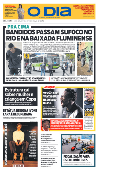 O DIA - Edição de 27 de Agosto de 2026