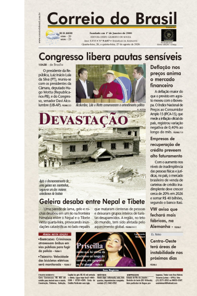 Correio do Brasil - Edição de 27 de Agosto de 2026