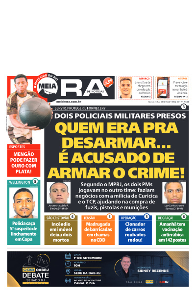 MEIA HORA - Edição de 28 de Agosto de 2026
