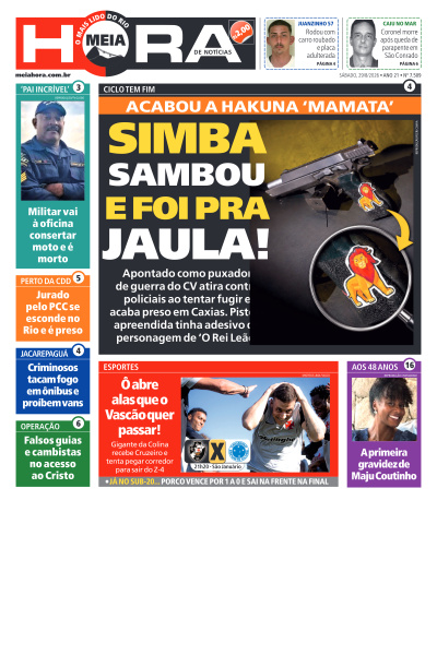 MEIA HORA - Edição de 29 de Agosto de 2026